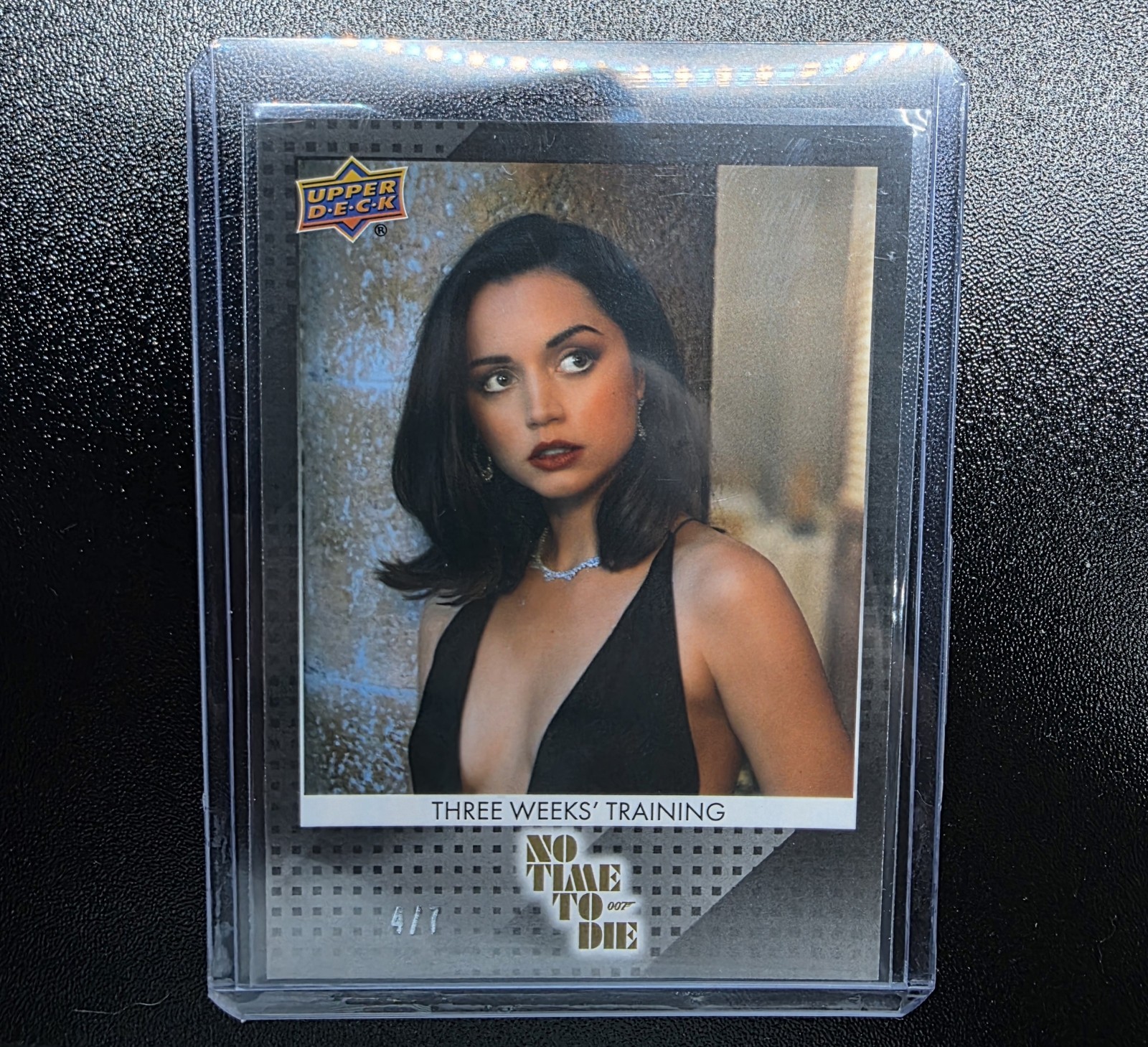 2025 UD James Bond No Time To Die Ana de Armas Three Weeks\' Training Black 4/7