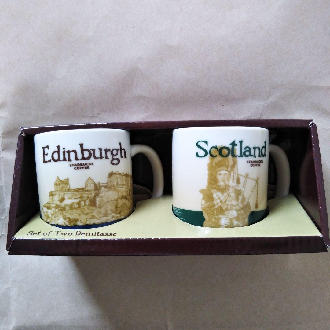 Edinburgh Scotland Starbucks coffee MINI Mug Global Icon City Collector 3oz New