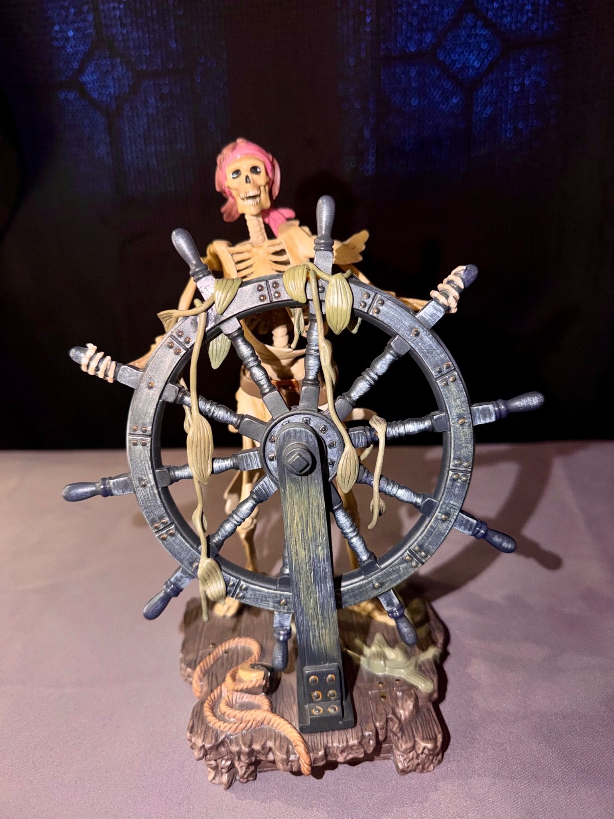 WDCC Pirates Caribbean Helmsman It Be Too Late 4005027 Box COA