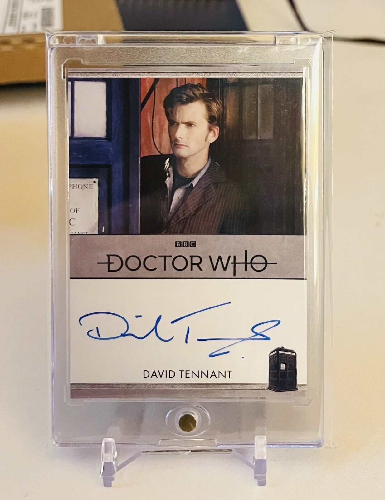 2023 Rittenhouse Doctor Who David Tenant Archives Box Exclusive Autographed Card