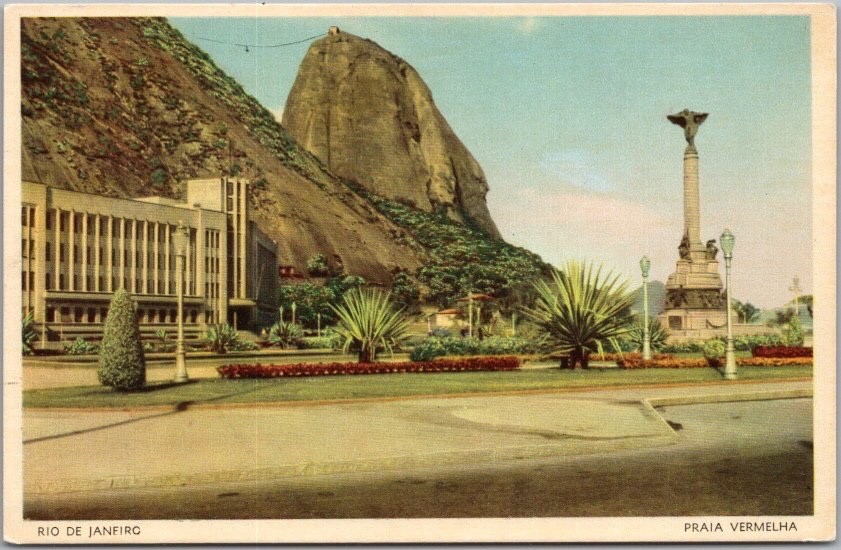 Vintage Rio de Janeiro BRAZIL Postcard \