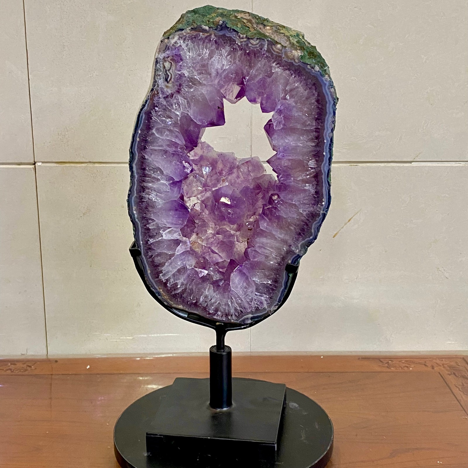 11.75LB Natural agate amethyst cave quartz crystal cave mineral specimen