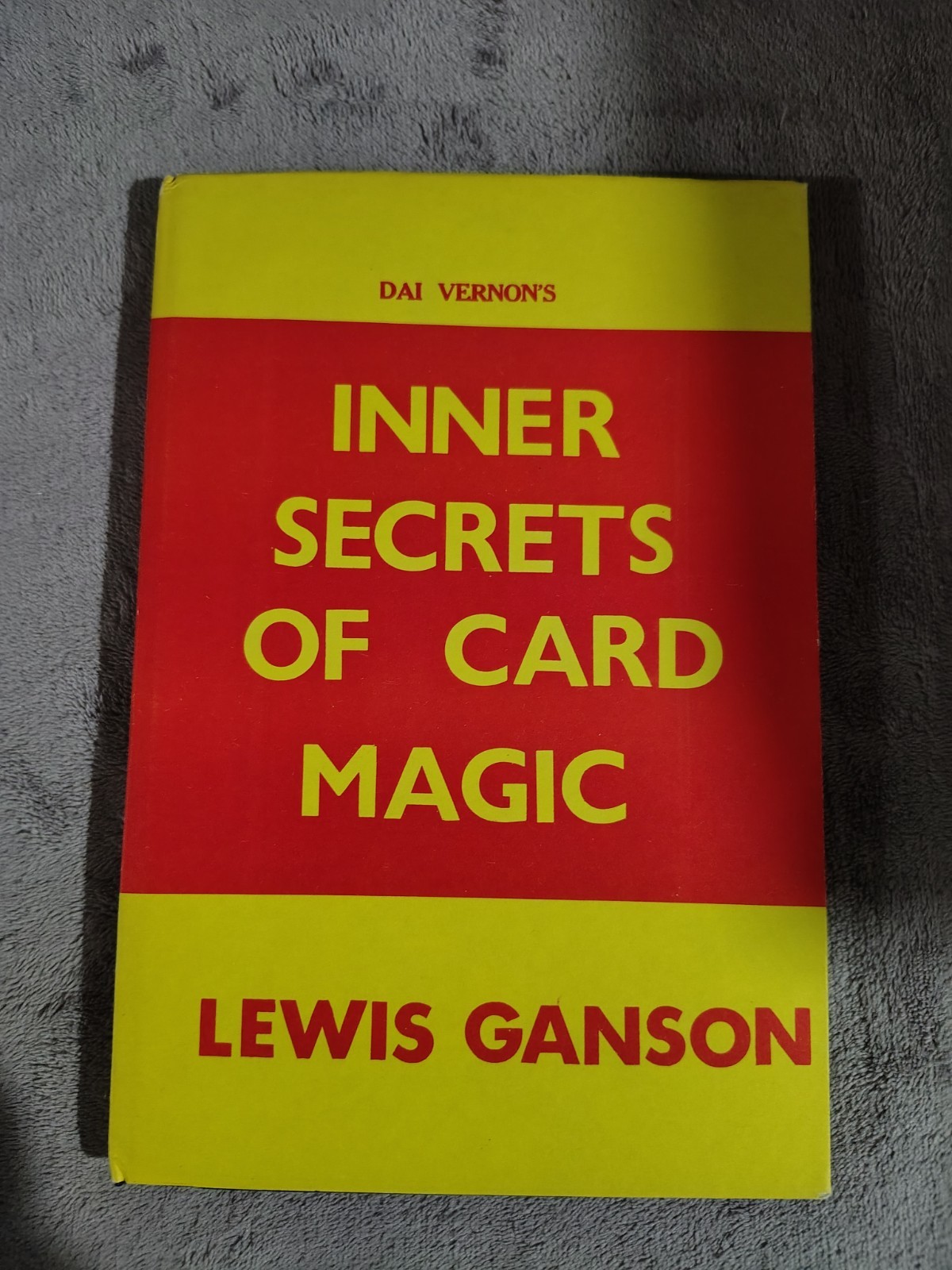 CONDITION NOTE - Dai Vernon\'s Inner Secrets Of Card Magic By Lewis Ganson