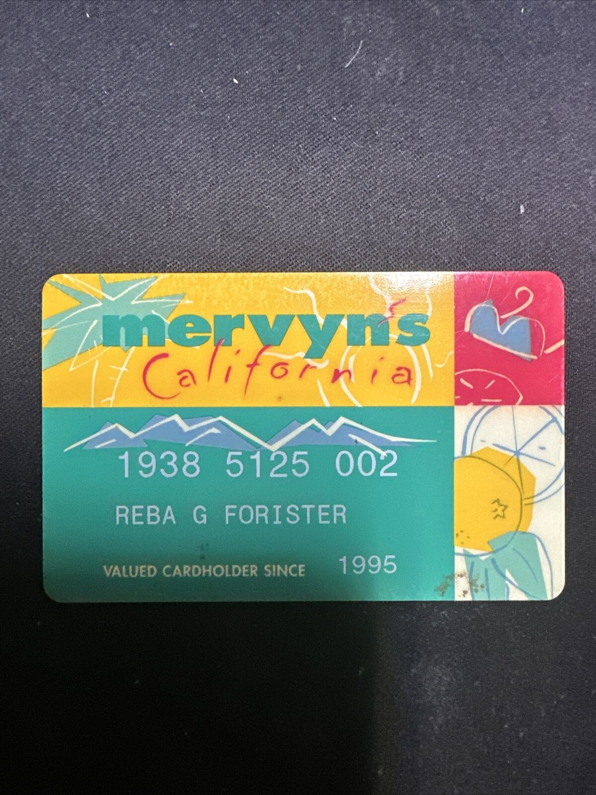 Vintage Mervyn’s Credit Card Defunct Company Related to Target Corporation