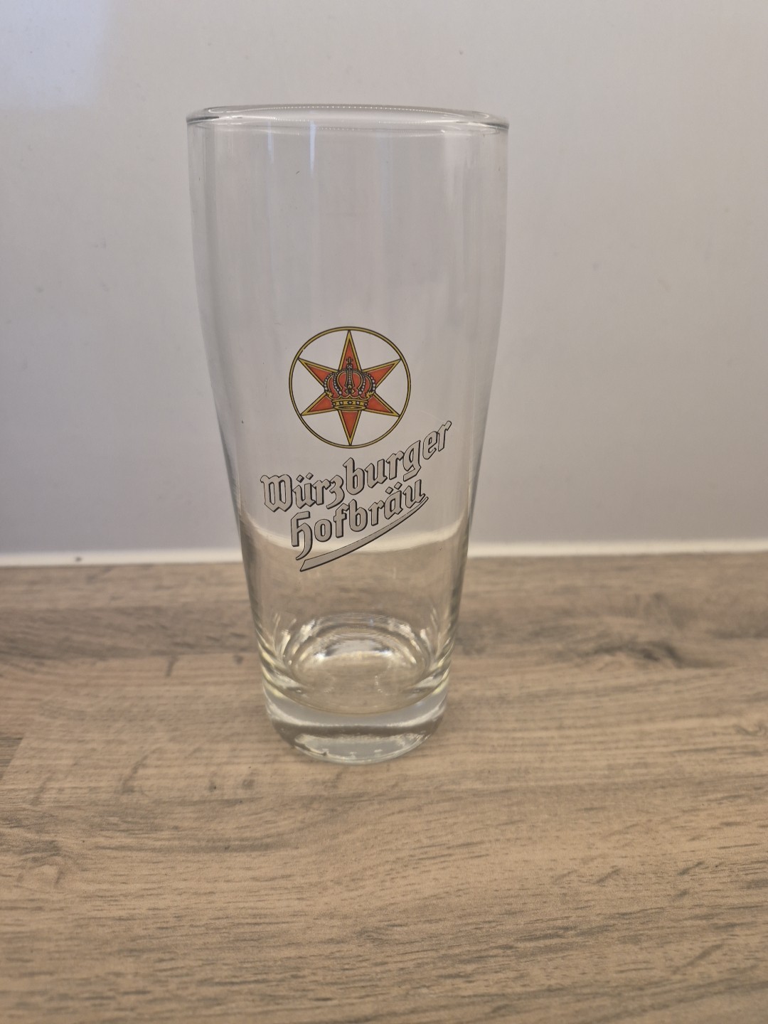 Vintage Würzburger Hofbräu Beer Glass – 0.4L – German Oktoberfest