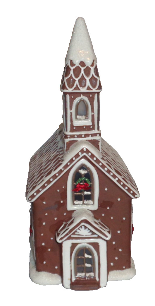 Martha Stewart GINGERBREAD CHURCH 10.5\
