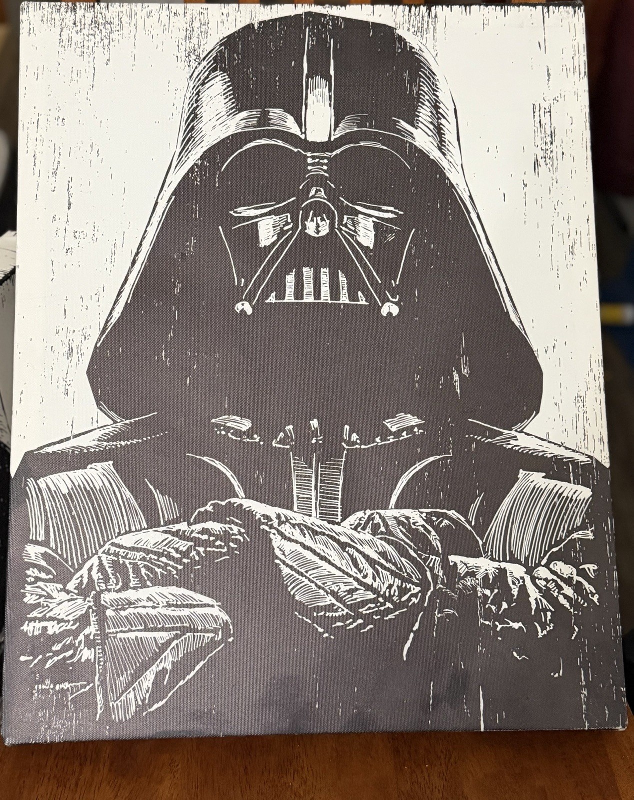 Star Wars Darth Vader 16x20 Canvas Wall Art Stupell Industries Neil Shigley Mint