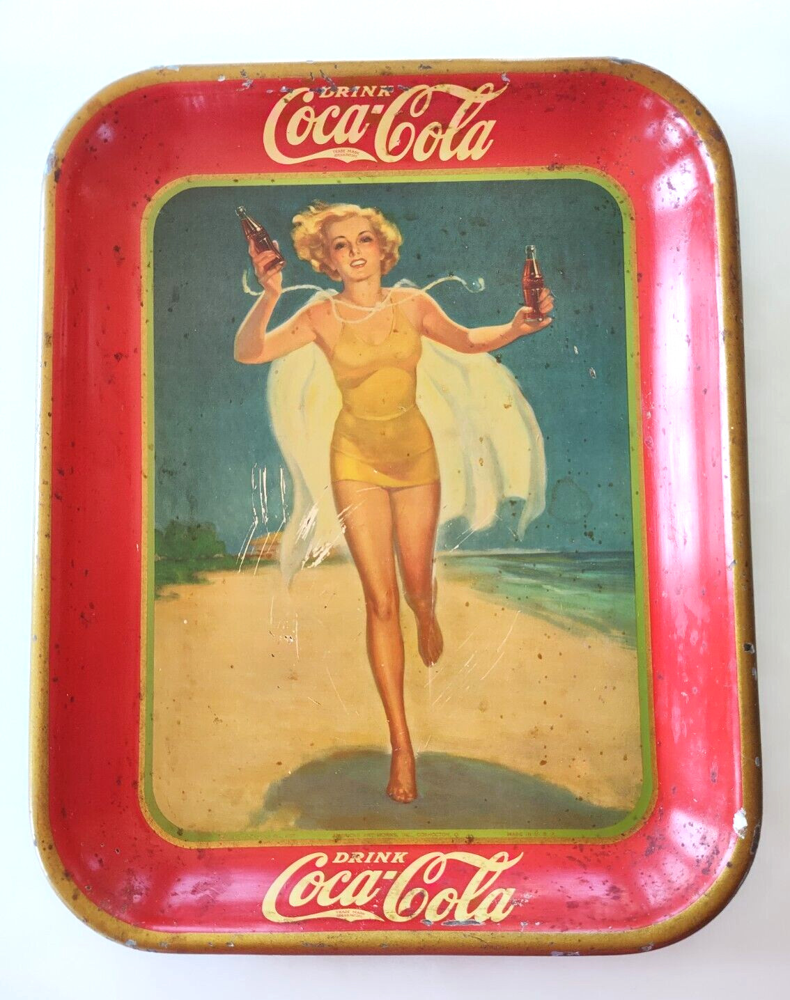 Vintage 1937  Coca-Cola 