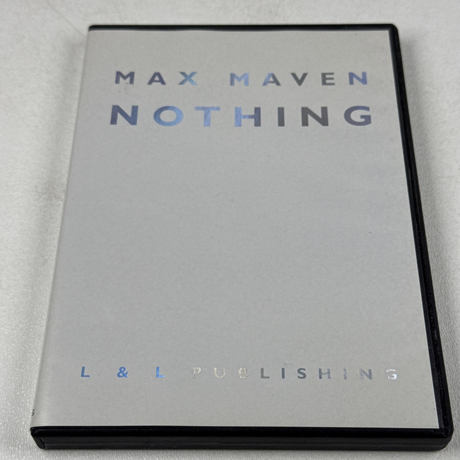Sealed Max Maven NOTHING Mental Mentalism Magic Classsic DVD Mind Reading Tricks