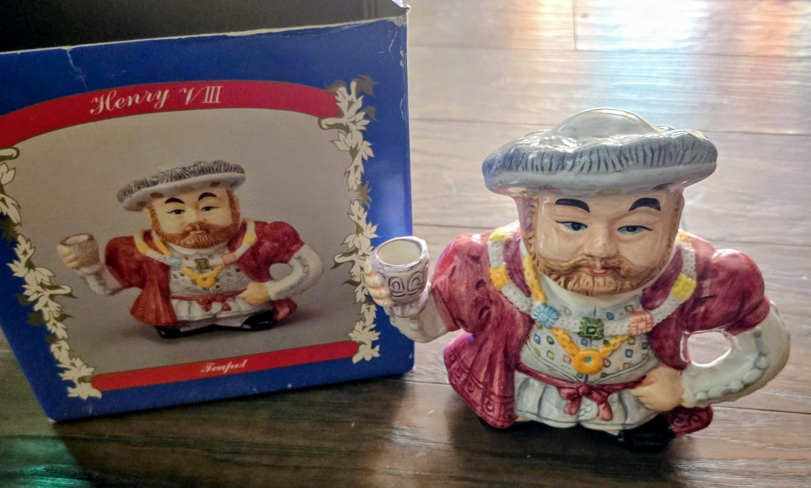 Vintage EPL Ceramics Henry The Eighth Ceramic Teapot Leonardo Novelty Decorative Vintage EPL Ceramics Henry The Eighth Ceramic Teapot Leonardo Novelty Decorative