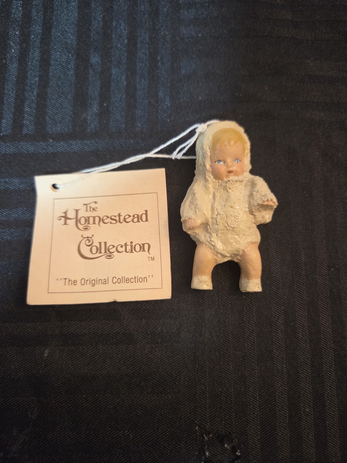 Vintage CHRISTENING BABY Ornament by Ike & Sandy Spillman-3 3/8 Vintage CHRISTENING BABY Ornament by Ike & Sandy Spillman-3 3/8