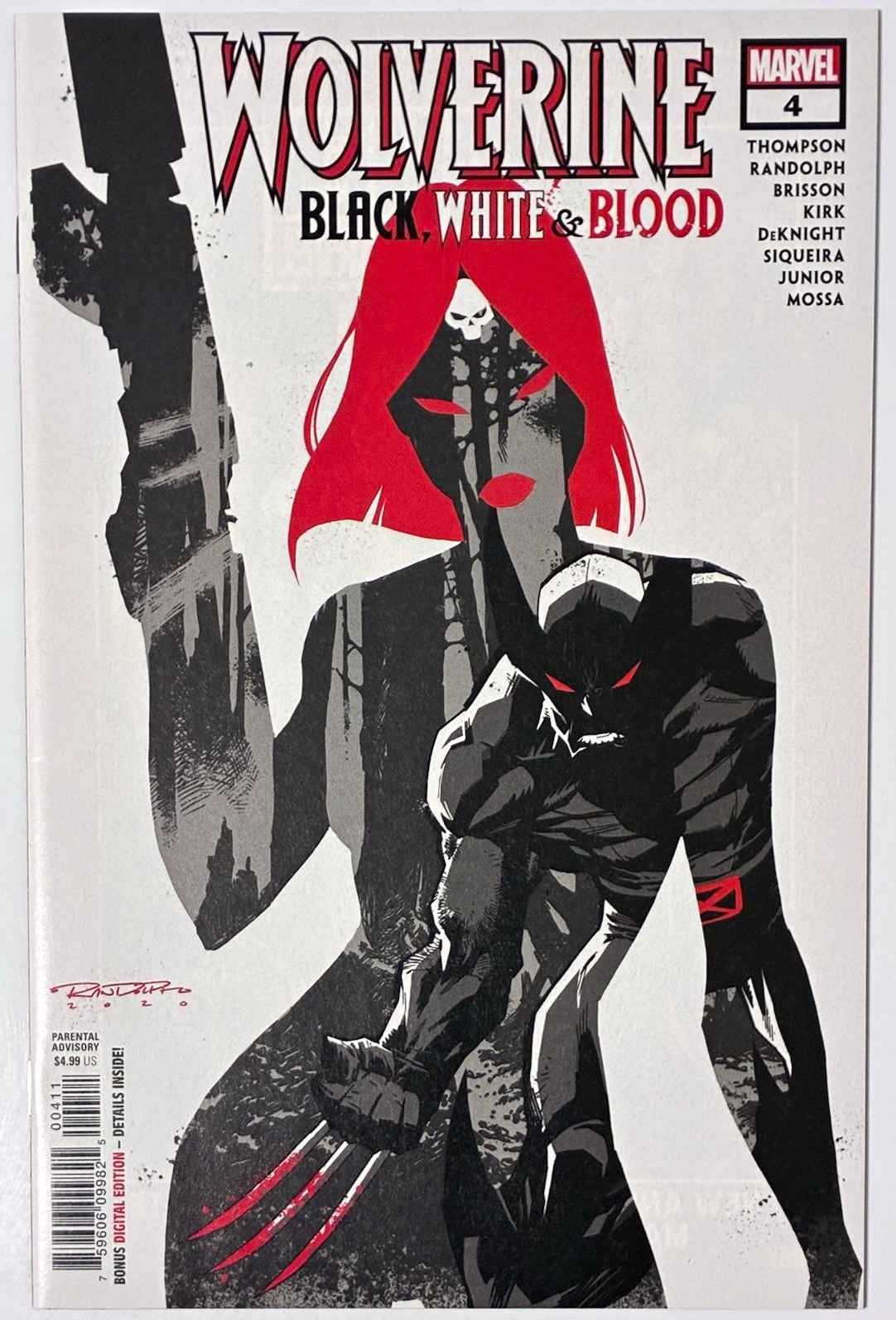Buy 2 Get 2 Free (CHECK PROMO) Wolverine Black White Blood #4 2021 Comic Book NM Buy 2 Get 2 Free (CHECK PROMO) Wolverine Black White Blood #4 2021 Comic Book NM