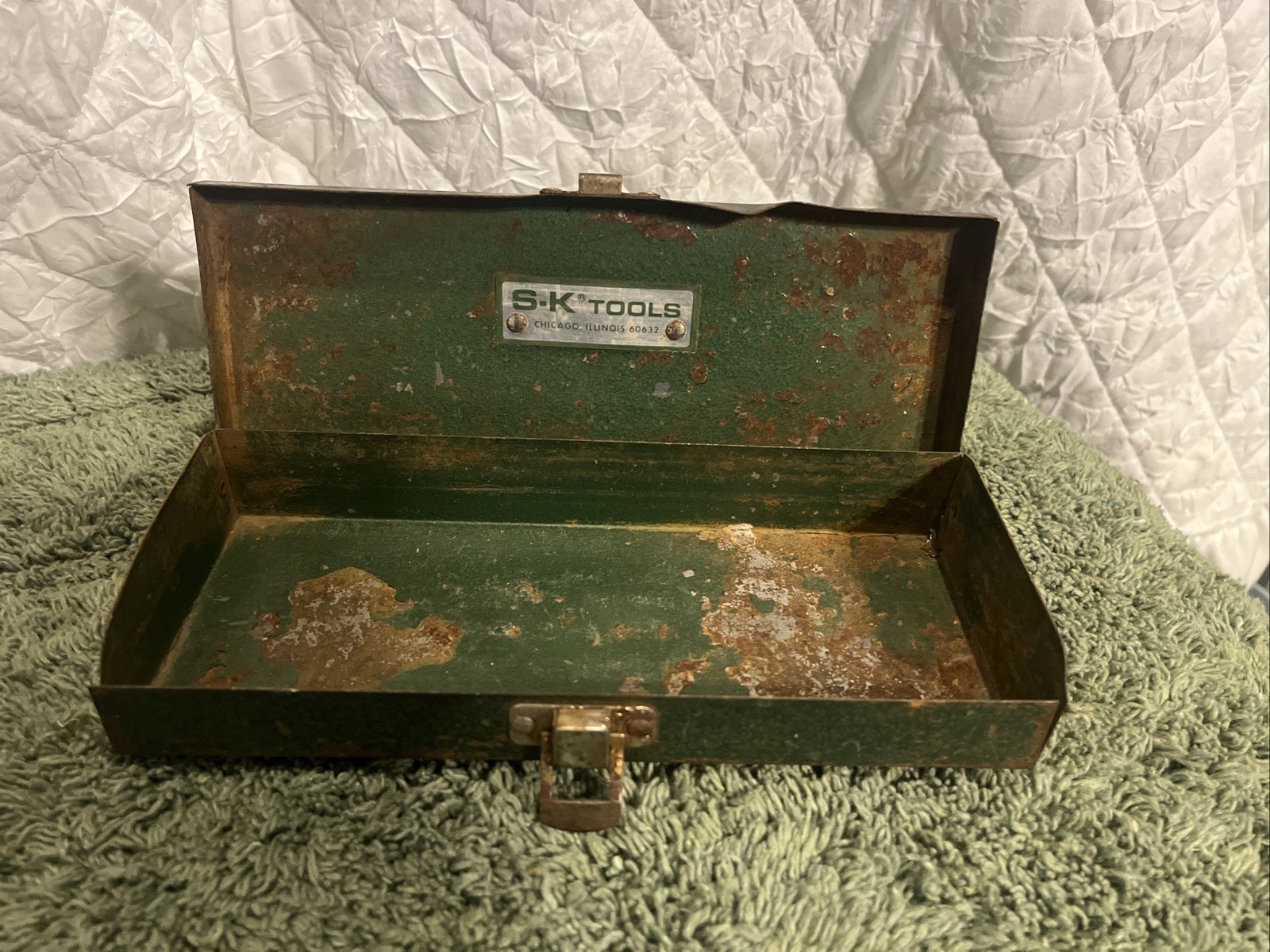 Vintage S-K Tools toolbox 8.75” x 3.75”