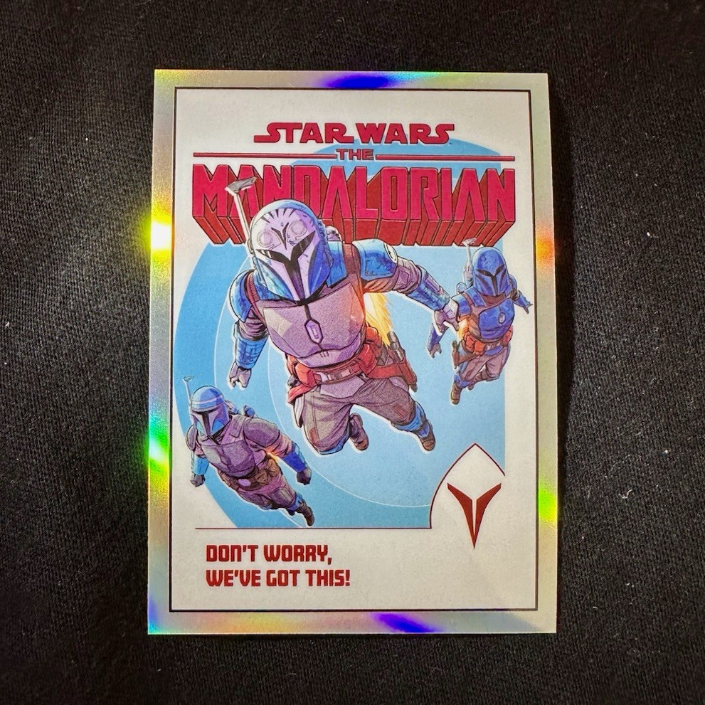 Topps 2024 Star Wars The Mandalorian Comic Book Artwork Insert CC-2