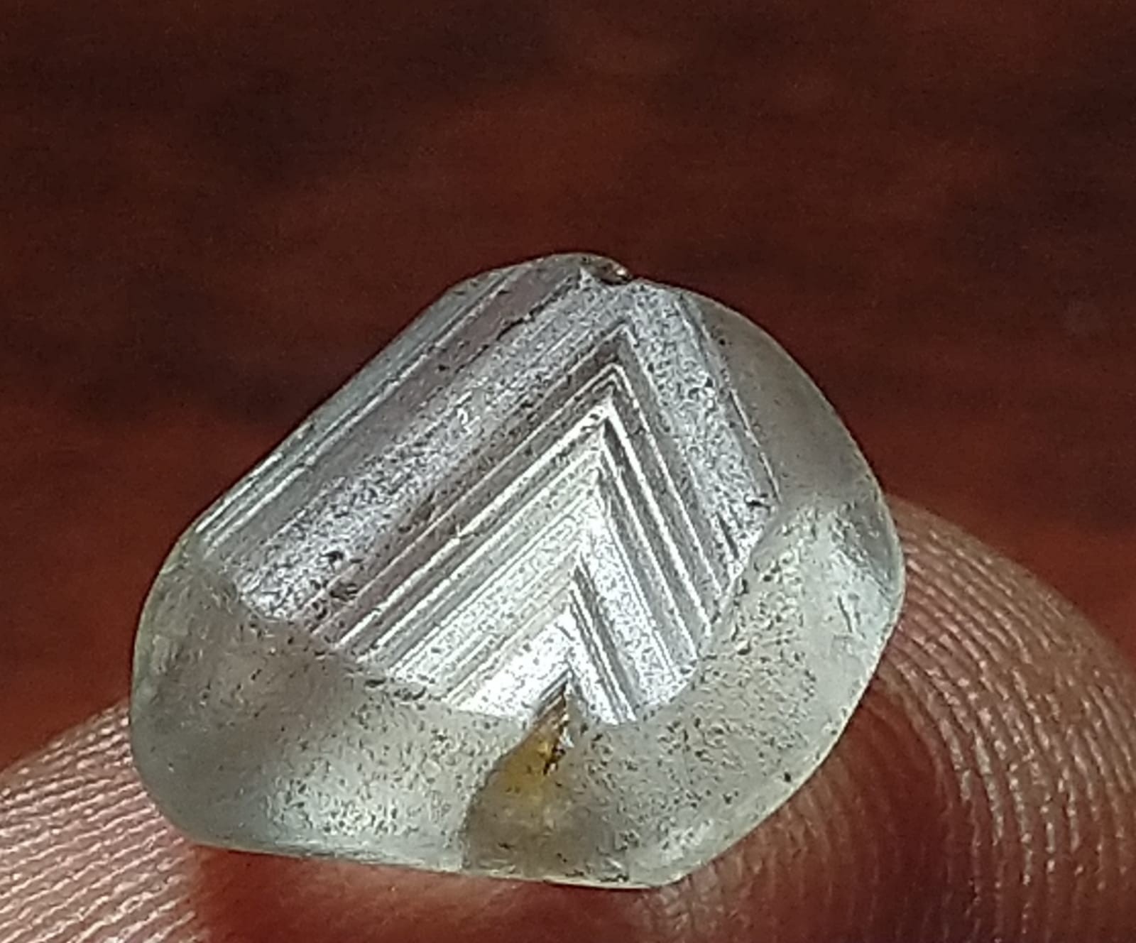 Natural Chrysoberyl Crystal  5.65ct Inside Clean Very Rare Stone - Sri-Lanka.