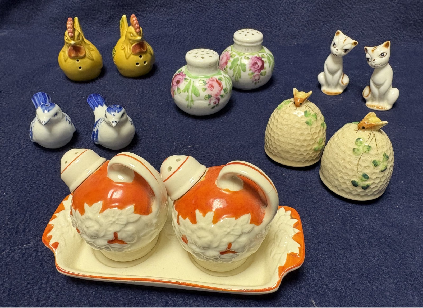 Vintage Japan 1950’s-1970’s Ceramic Salt & Pepper Shakers