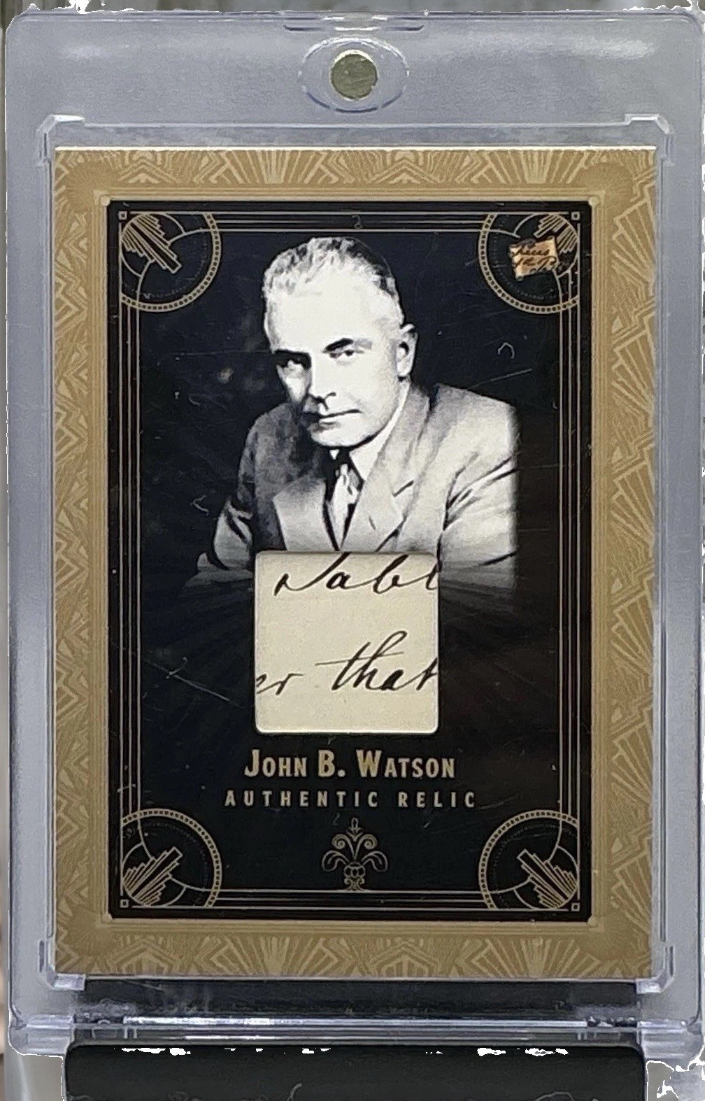 2025 Pieces Of The Past Roaring Twenties John Watson Author Handwritten Relic
