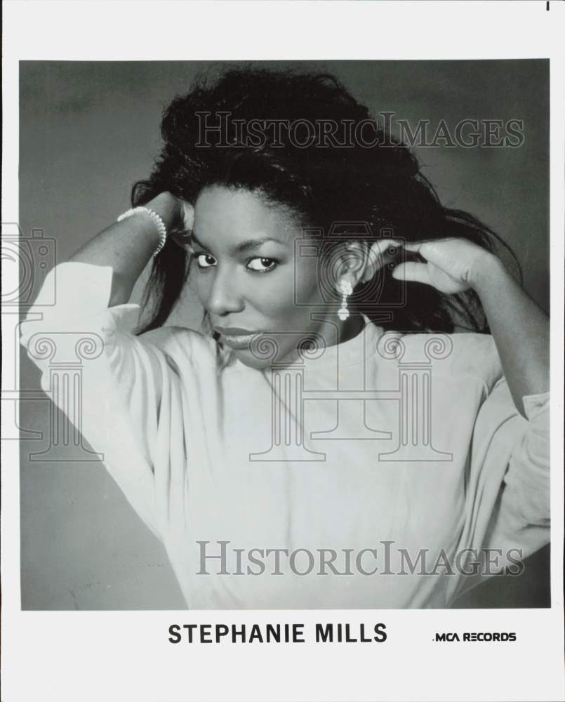 1986 Press Photo Stephanie Mills - lra66774