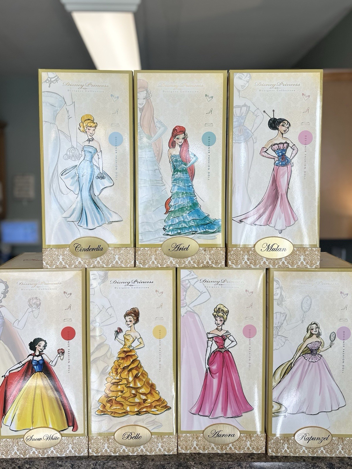 Disney Store Exclusive Disney Princess Designer Collection Fashion Dolls Disney Store Exclusive Disney Princess Designer Collection Fashion Dolls