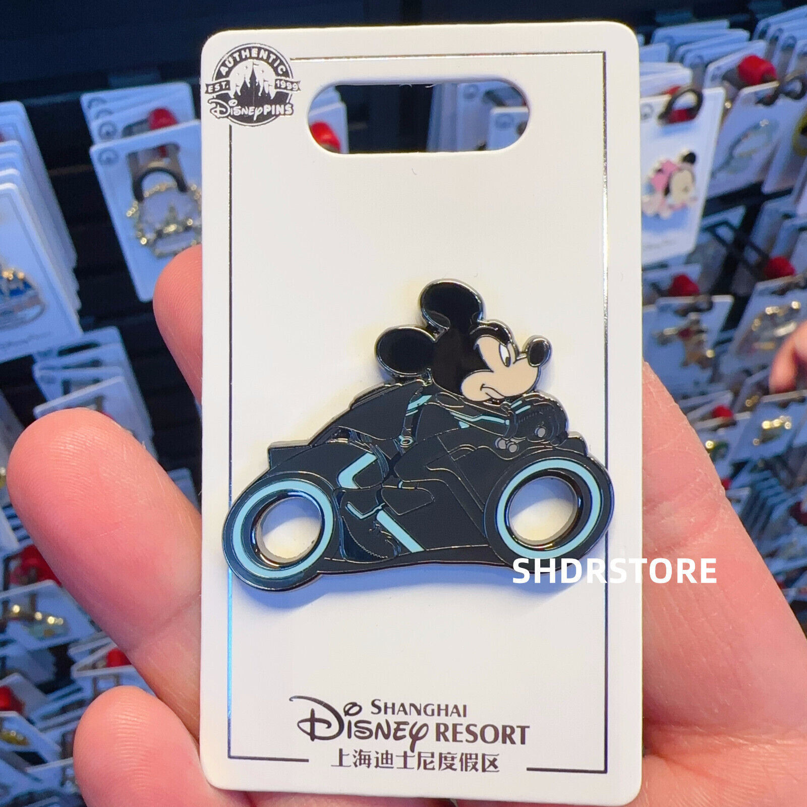 Disney authentic Pin 2016 Tron Mickey Mouse disneyland