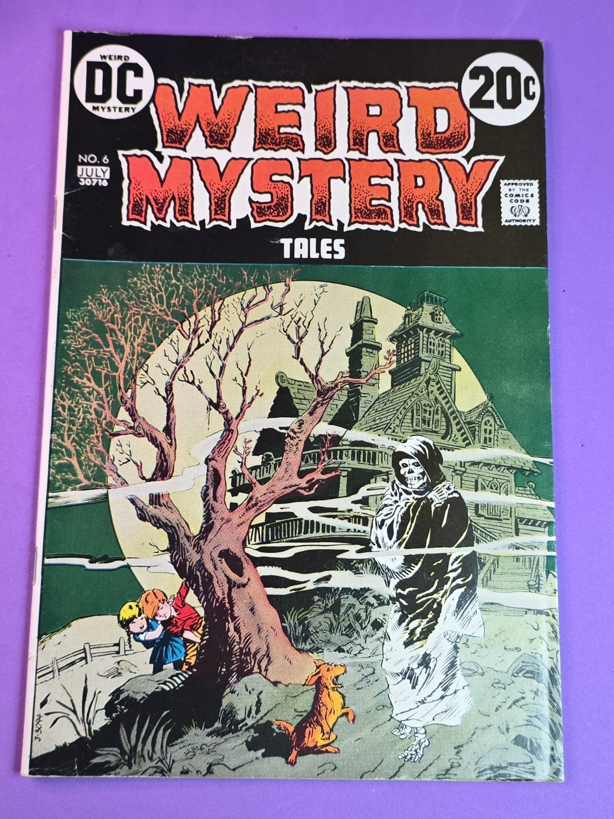 Weird Mystery Tales #6 (DC Comics June-July 1973)