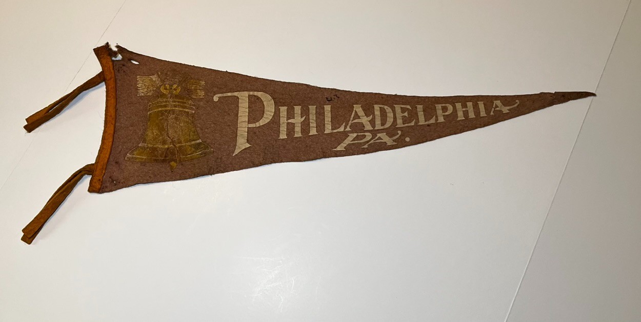 Vintage Philadelphia Felt Pennant \