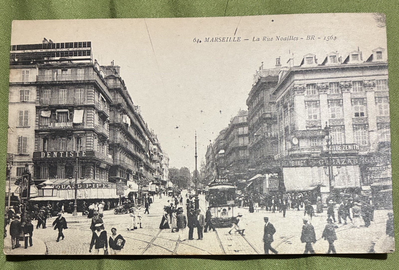 1923 FRANCE MARSEILLES NOAILLES STREET