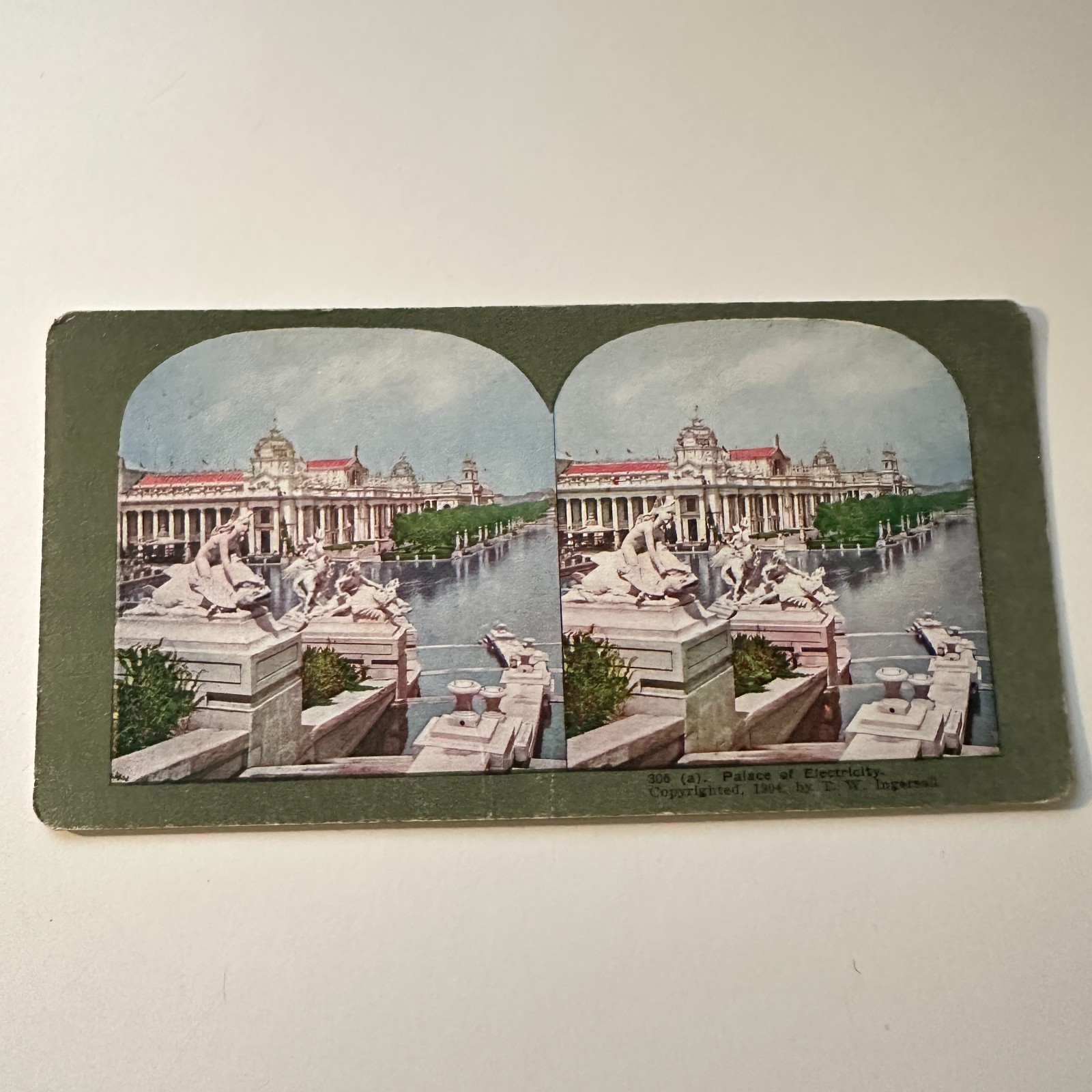 Palace of Electricity Electrical Engineering Antique Stereoview Card 5H6-4 Palace of Electricity Electrical Engineering Antique Stereoview Card 5H6-4
