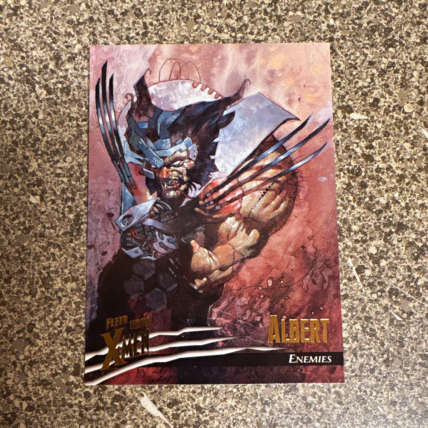 Fleer/SkyBox 1996 Fleer Ultra X-Men #70 Albert (Wolverine) Base Set Card