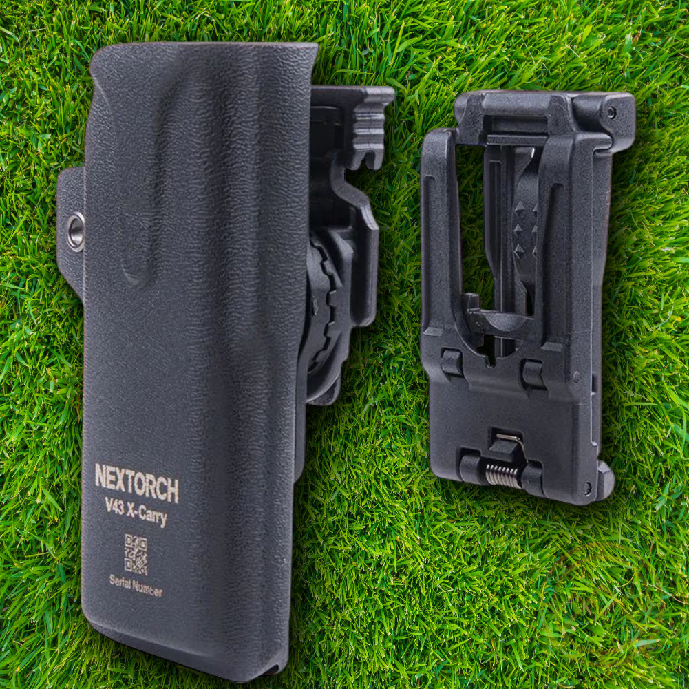 Nextorch V43 Kydex Belt Holster Fits Your TA70 Flashlight Quick Access Black