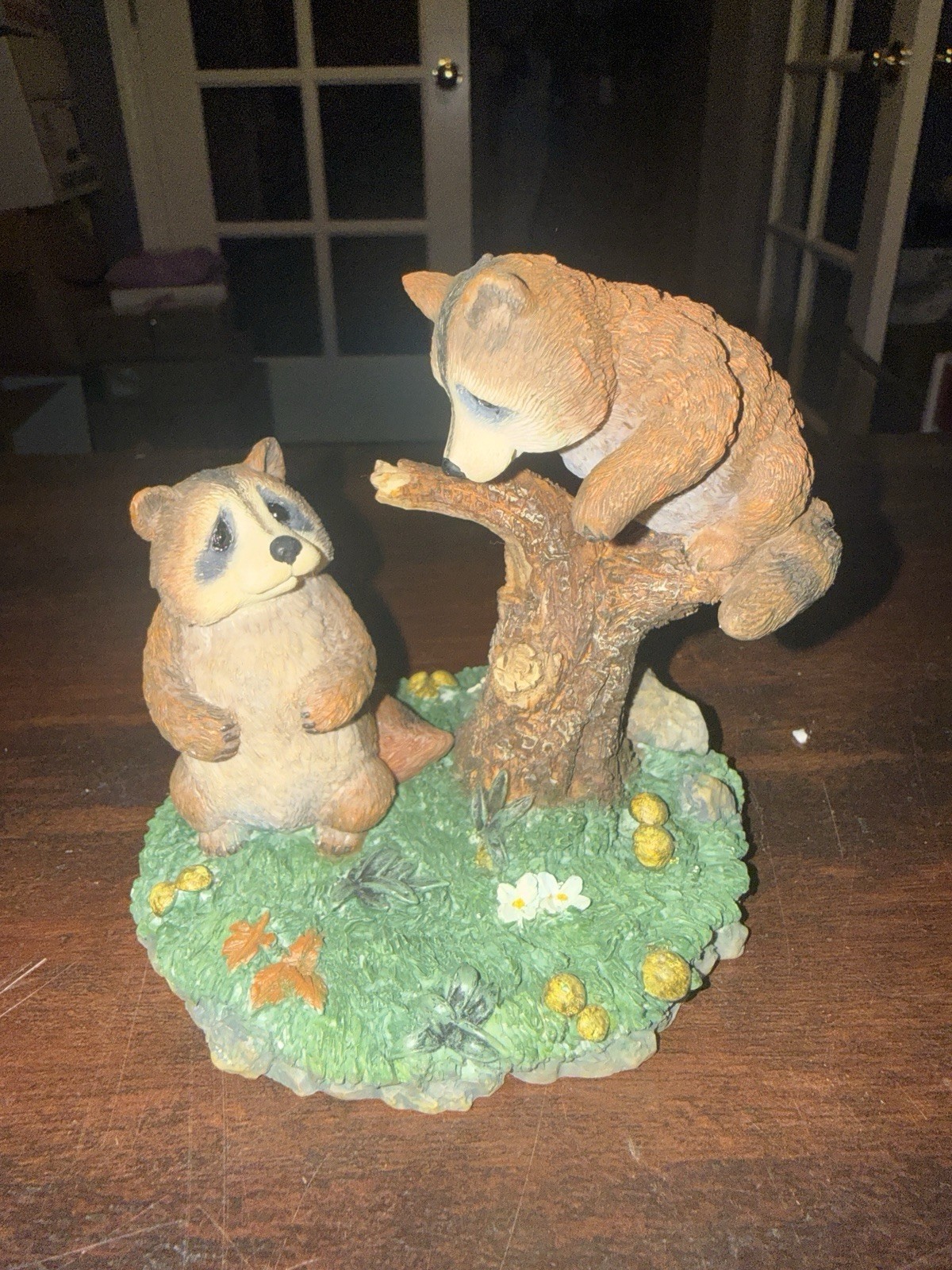 Dakin Lou Rankin Friends Playful Sentiments Raccoon Figurine COA Box