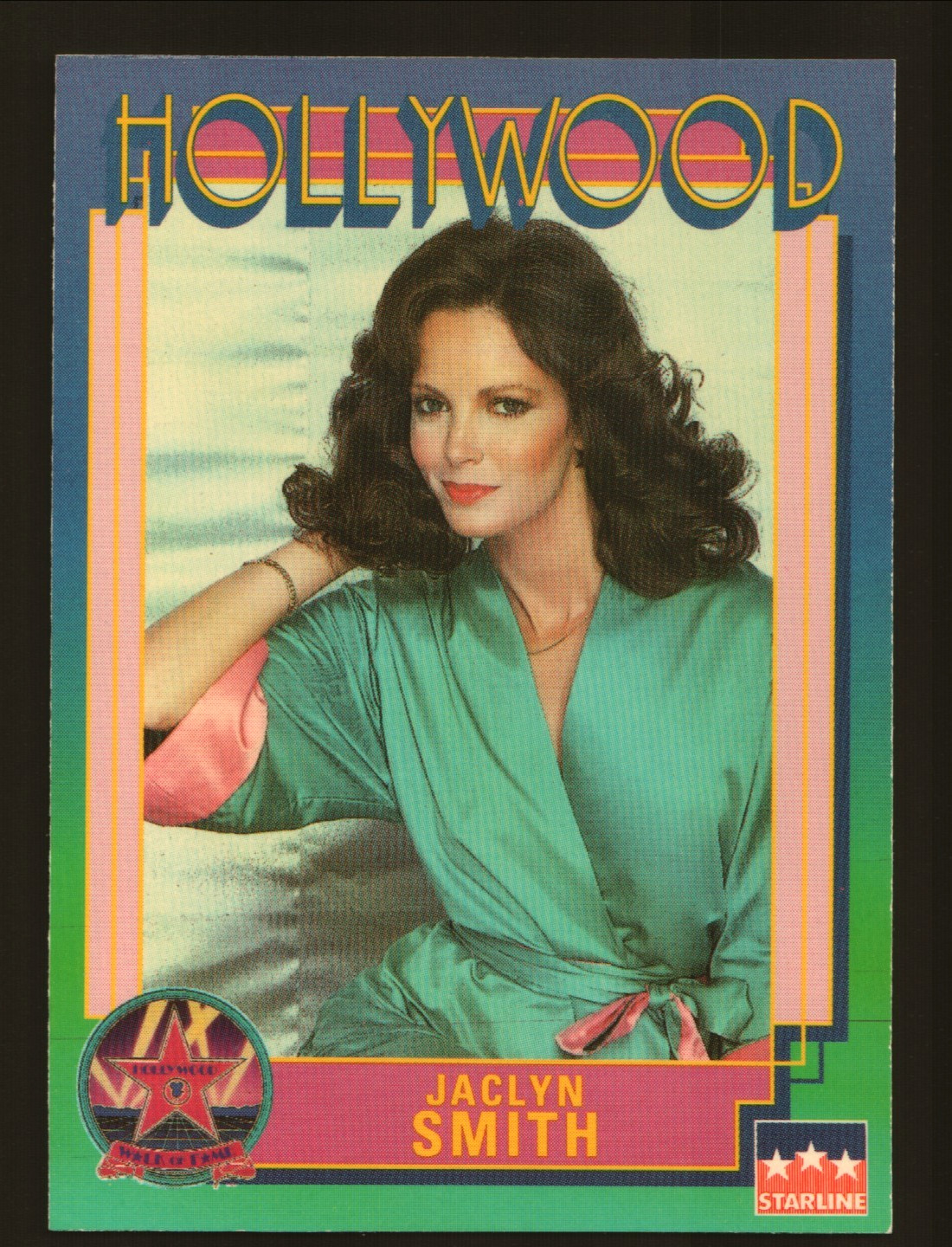 1991 Starline Hollywood Walk of Fame #182 Jaclyn Smith