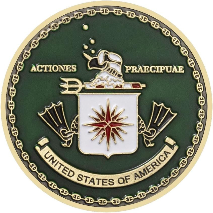 1 PCS CIA Special Operations Group Tertia Optio Challenge Award Graduated Gift 1 PCS CIA Special Operations Group Tertia Optio Challenge Award Graduated Gift