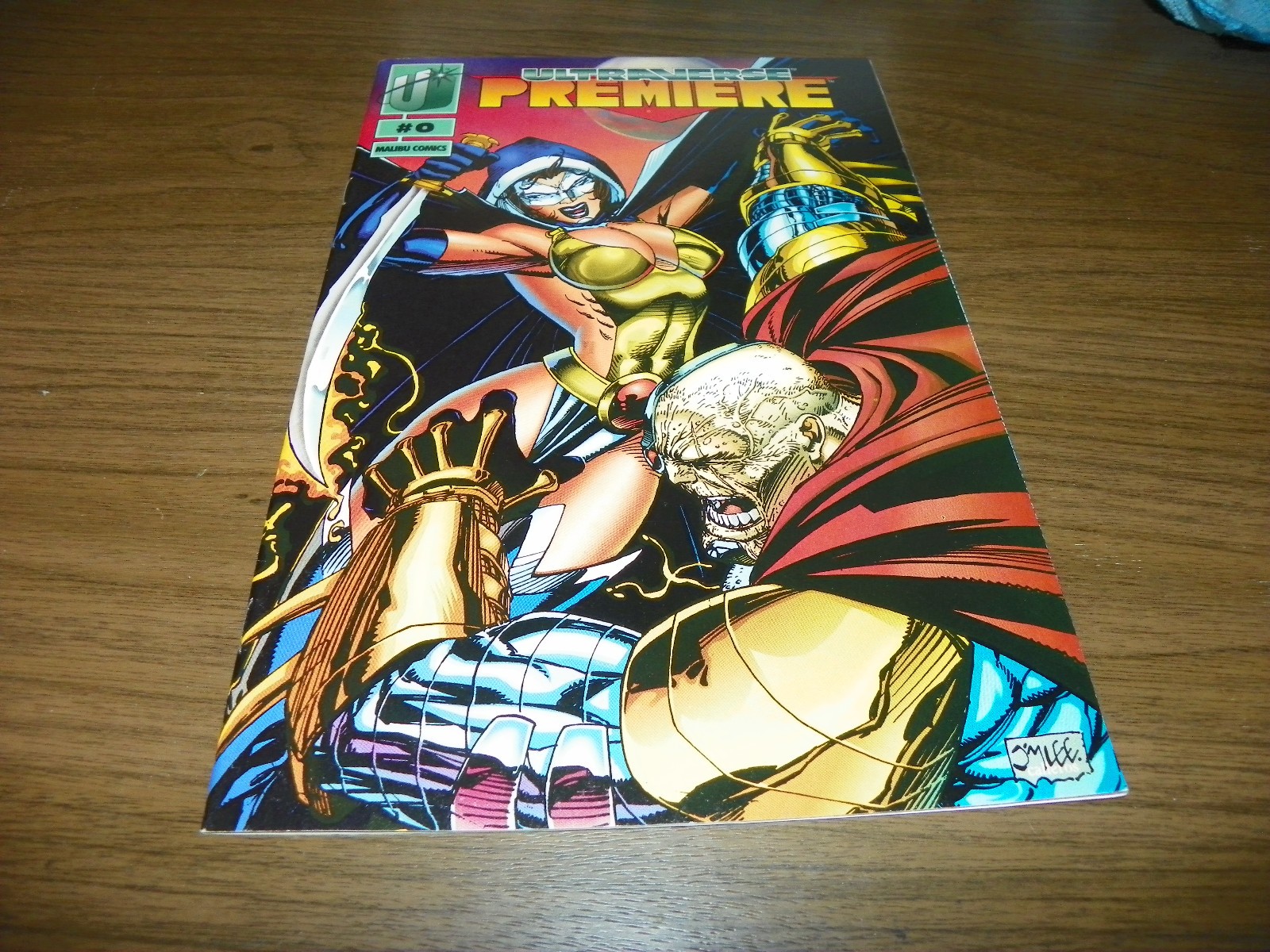 ULTRAVERSE PREMIERE 0 NM 1993 MALIBU MAIL IN COMIC JIM LEE COVER