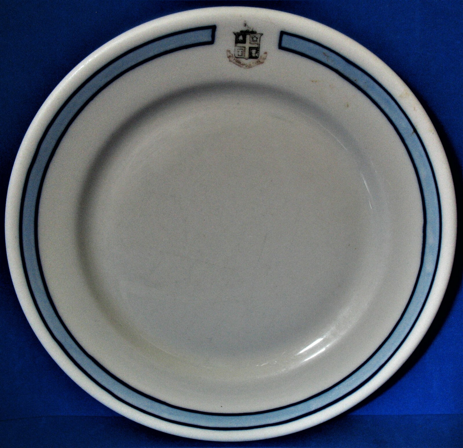 Vintage Shenango Restaurantware Pottery Lunch Plate Advertising Minneapolis Club