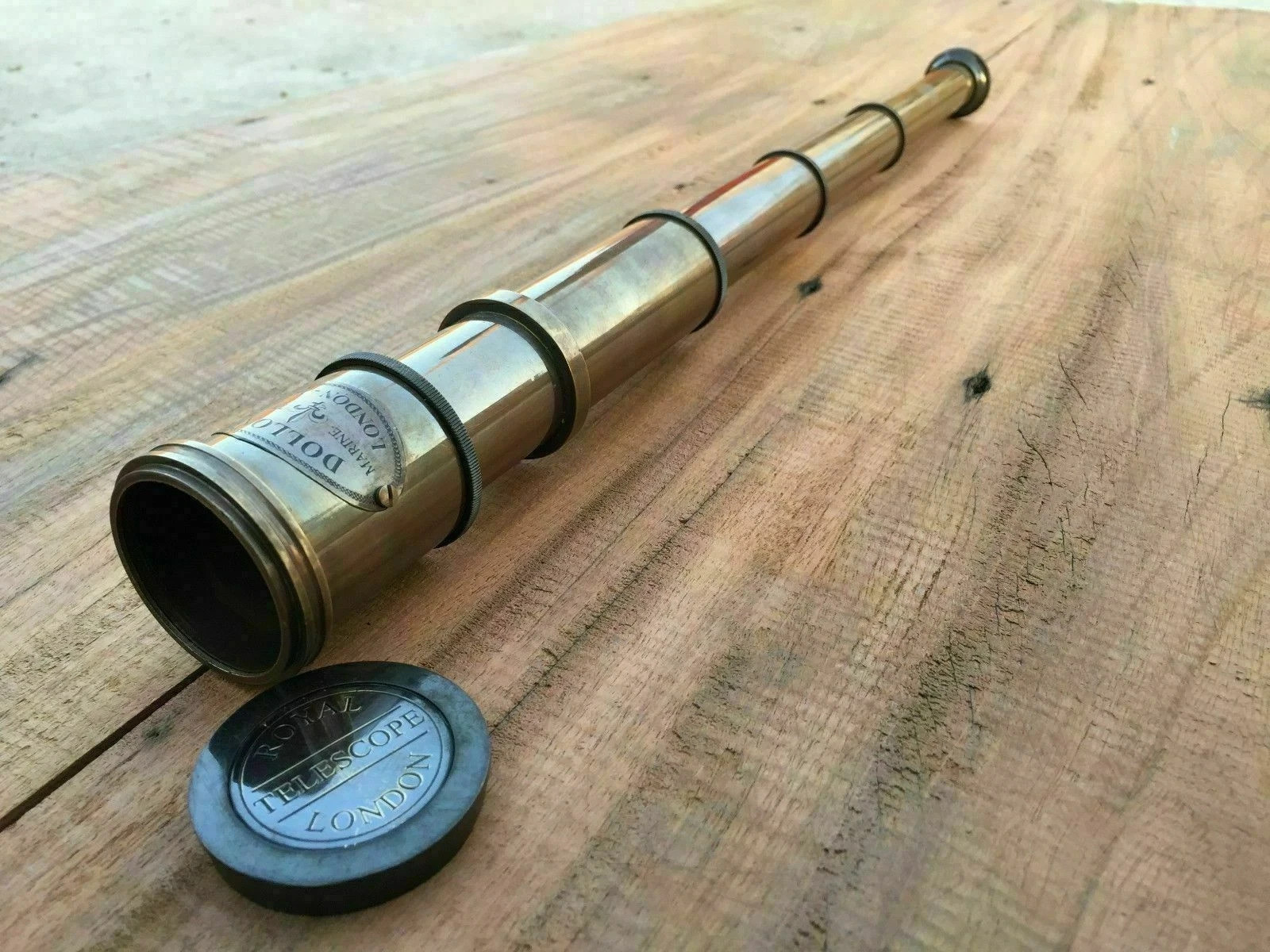 ANTIQUE MARITIME TELESCOPE MARINE NAUTICAL BRASS PIRAT SPYGLASS VINTAGE SCOPE