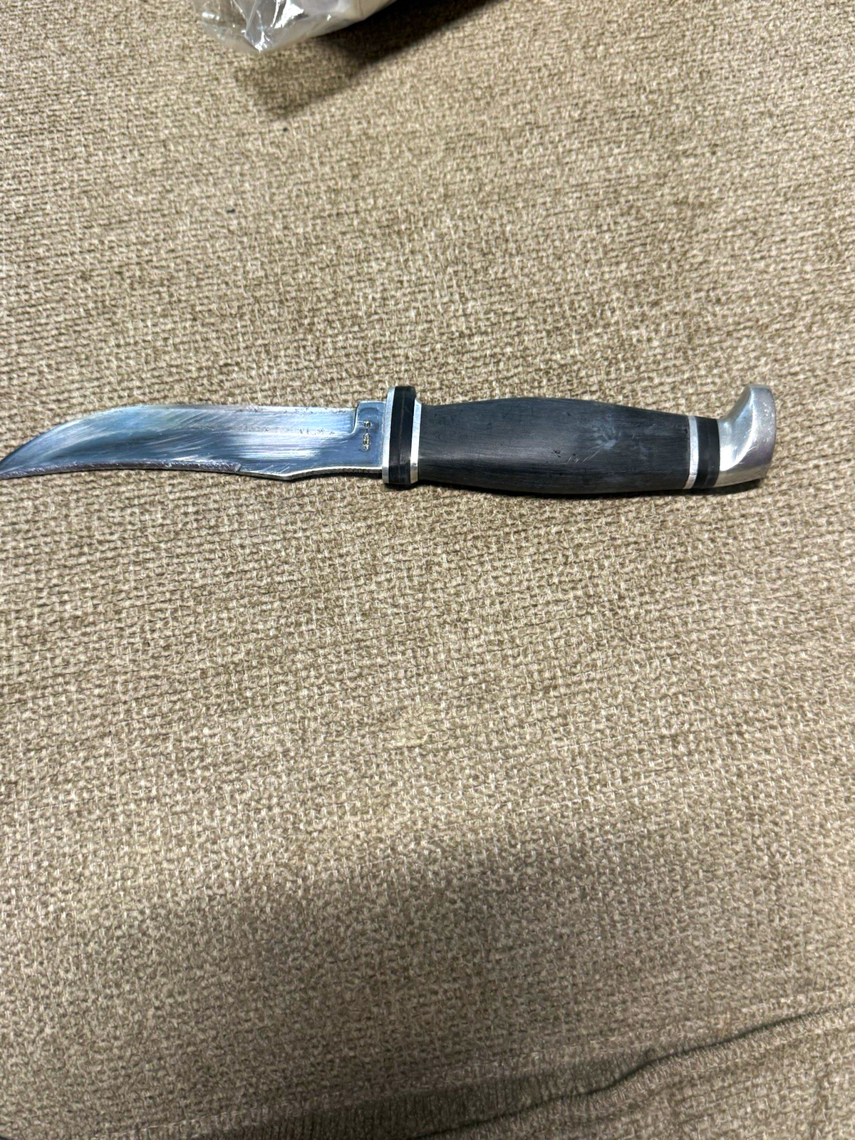 Vintage Case XX USA 223-5 Fixed Blade Hunting Knife Black Phenolic Handle 5 Vintage Case XX USA 223-5 Fixed Blade Hunting Knife Black Phenolic Handle 5