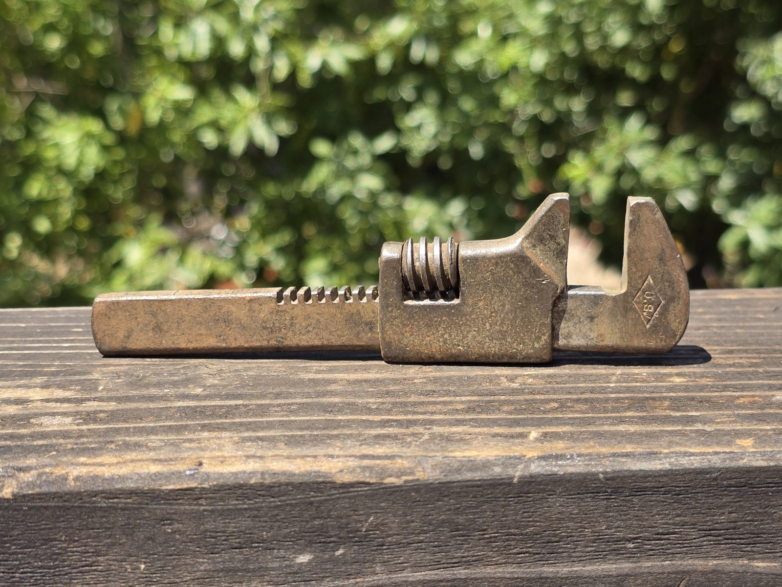 Vintage P.L. MFG Co. Bicycle Wrench 8-a Lowentraut U.S. Diamond Logo