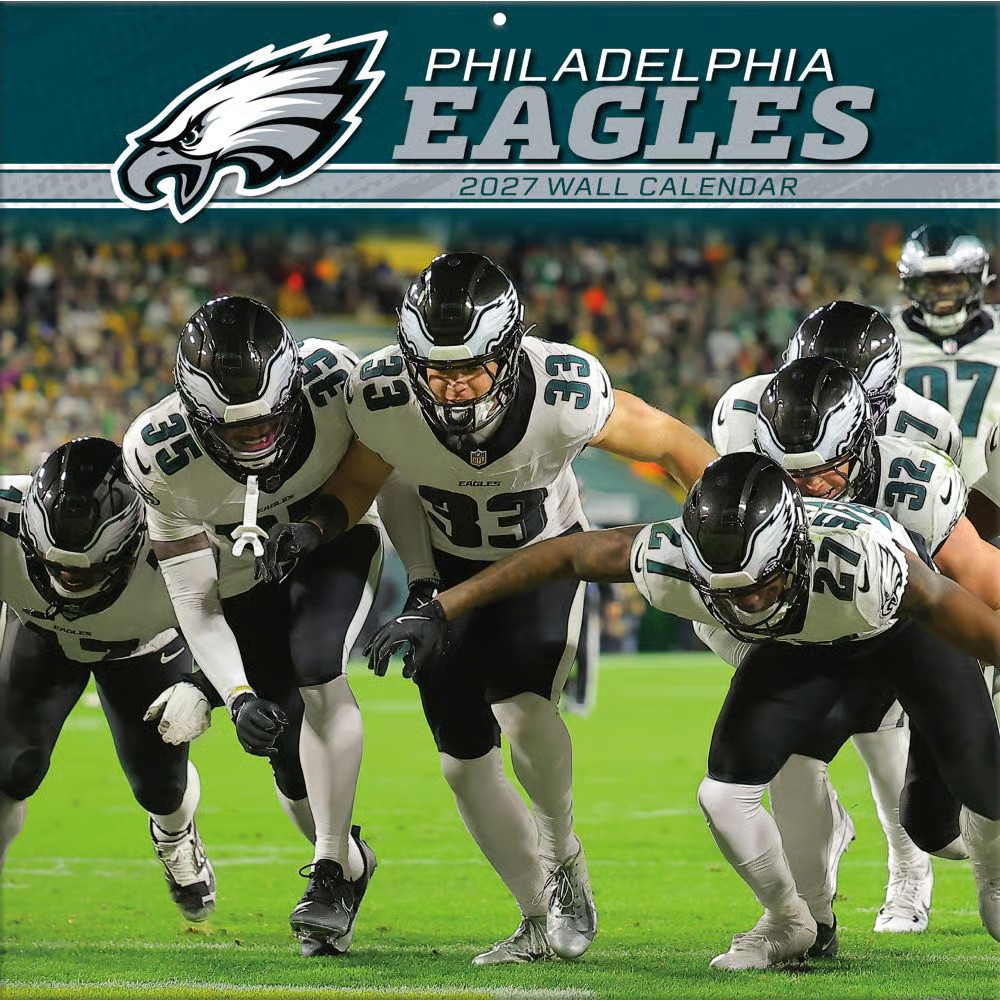 Turner Licensing,  NFL Philadelphia Eagles 2027 Wall Calendar