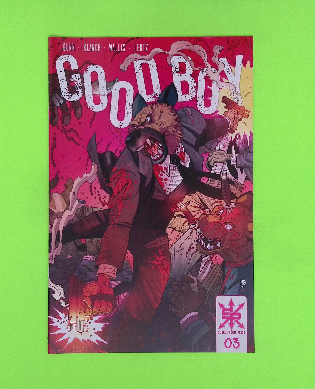 Good Boy #3 Vol. 1 2022 Source Point Press High Grade Comic Book B149-153