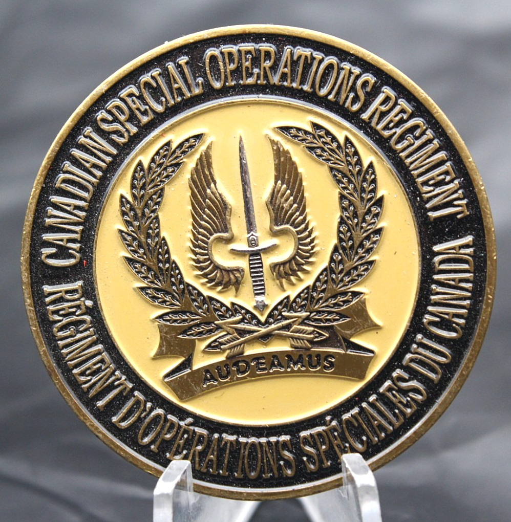 Canadian CSOR Special Operations Regiment Challenge Coin 1.75”