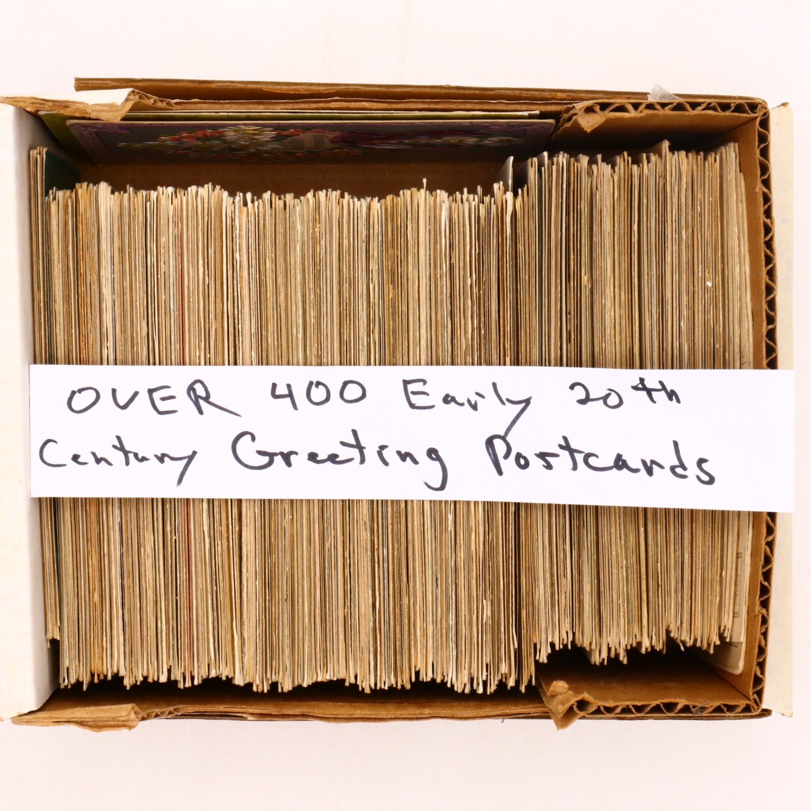 Over 400 Early 20th Century Greeting Postcards, Few Tucks And International Art