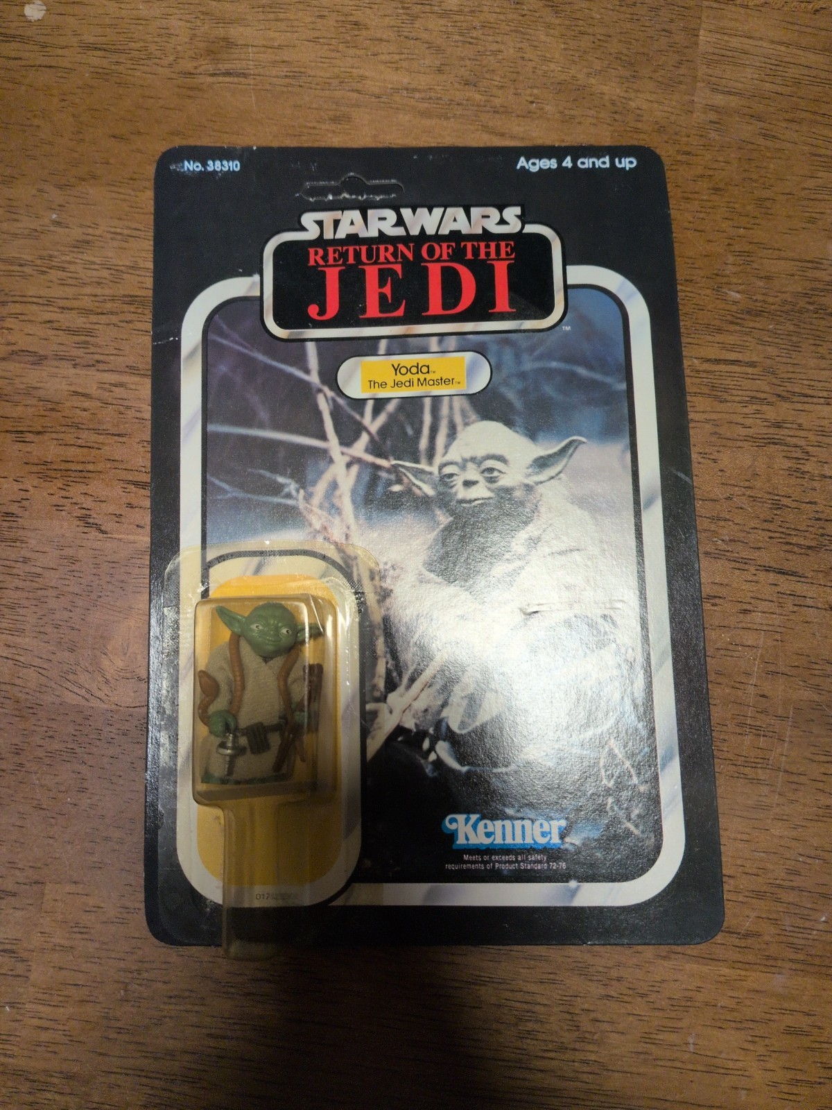 Original Star Wars Return Of The Jedi Yoda 65 Back Unpunched Original Star Wars Return Of The Jedi Yoda 65 Back Unpunched