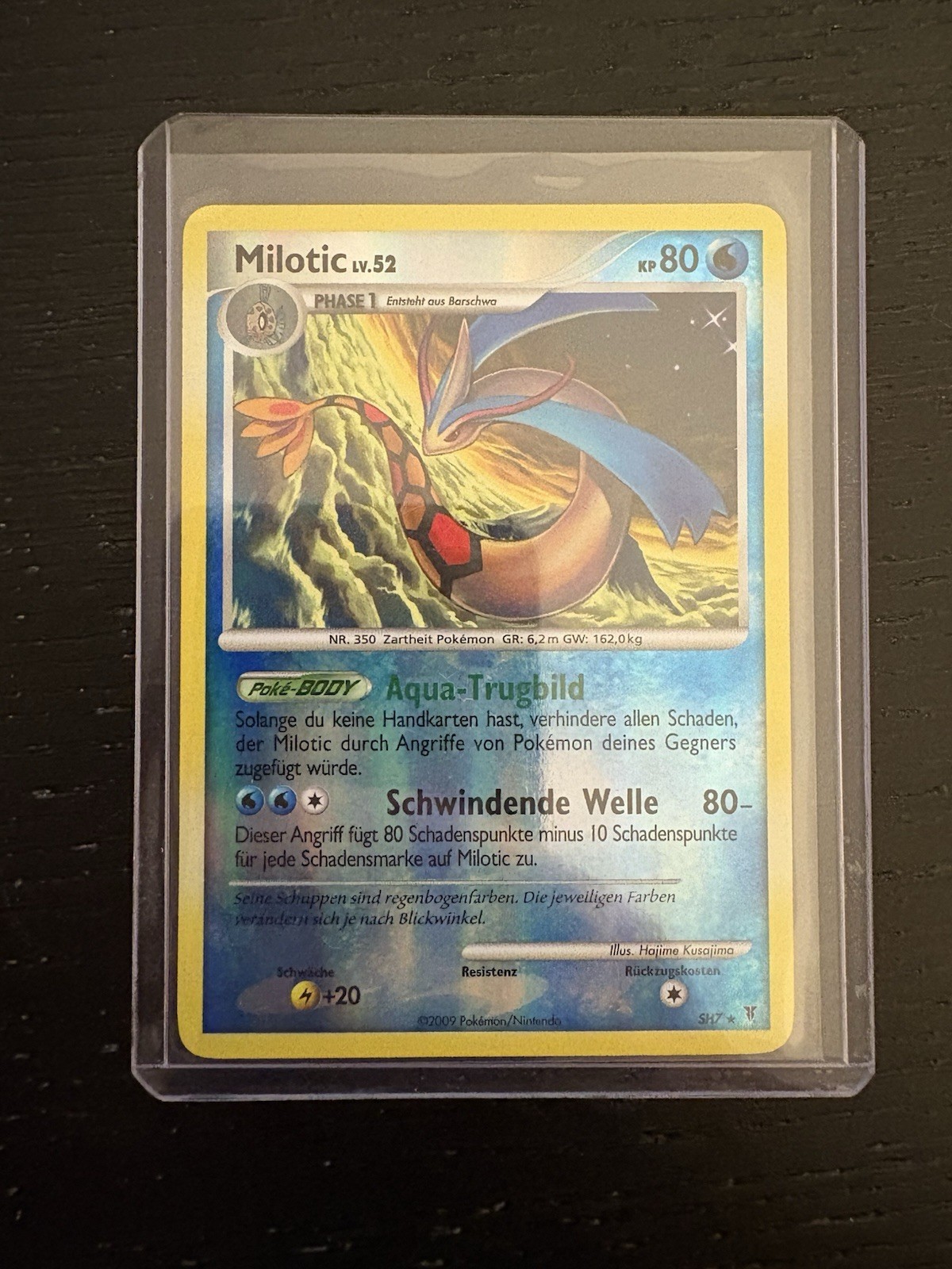 Milotic Lv. 52 SH7 - Supreme Victors Reverse Holo Rare Card Pokemon German