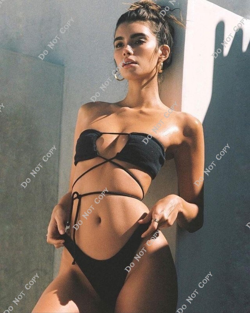 8x10 CINDY MELLO GLOSSY PHOTO photograph hot sexy cute bikini lingerie model #91