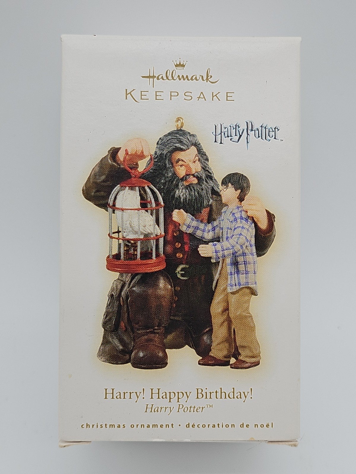 Hallmark \'Harry Happy Birthday\' Potter Christmas Ornament 2009 QXl1032 NIB