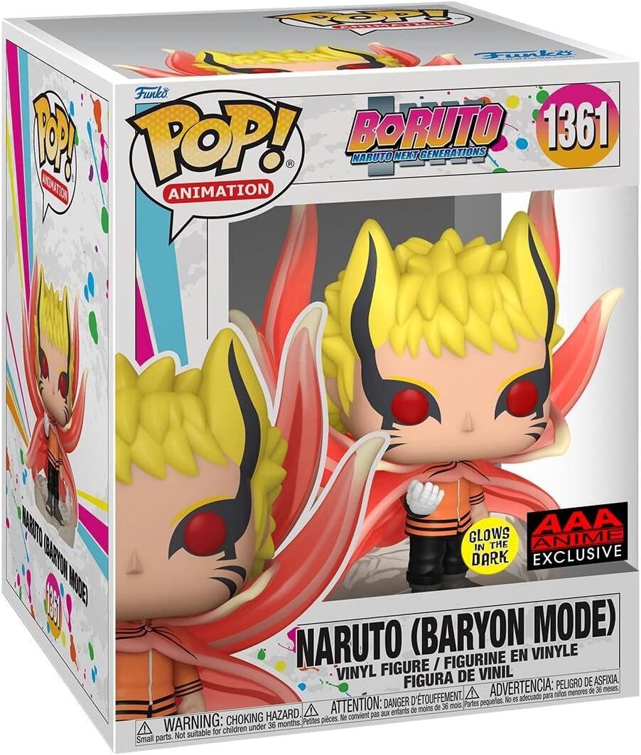 Funko Super Pop Boruto Naruto (Baryon Mode) GITD 6\