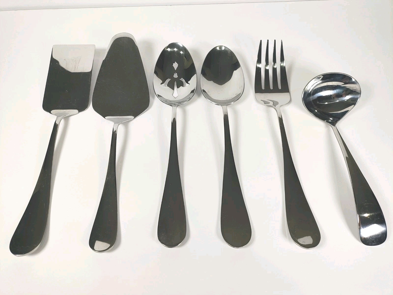 Vintage TOWLE Living Collection 6 Piece Hostess Serving Set Stainless Flatware Vintage TOWLE Living Collection 6 Piece Hostess Serving Set Stainless Flatware