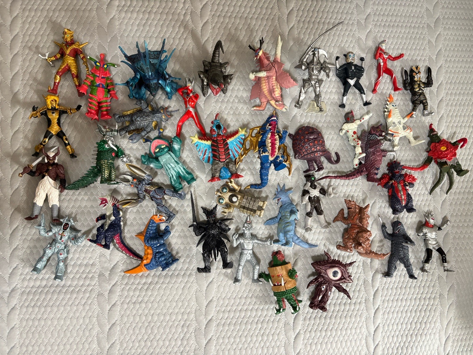 Bandai Ultraman HG Monster Godzilla Gashapon Figures Lot of 39 Figures