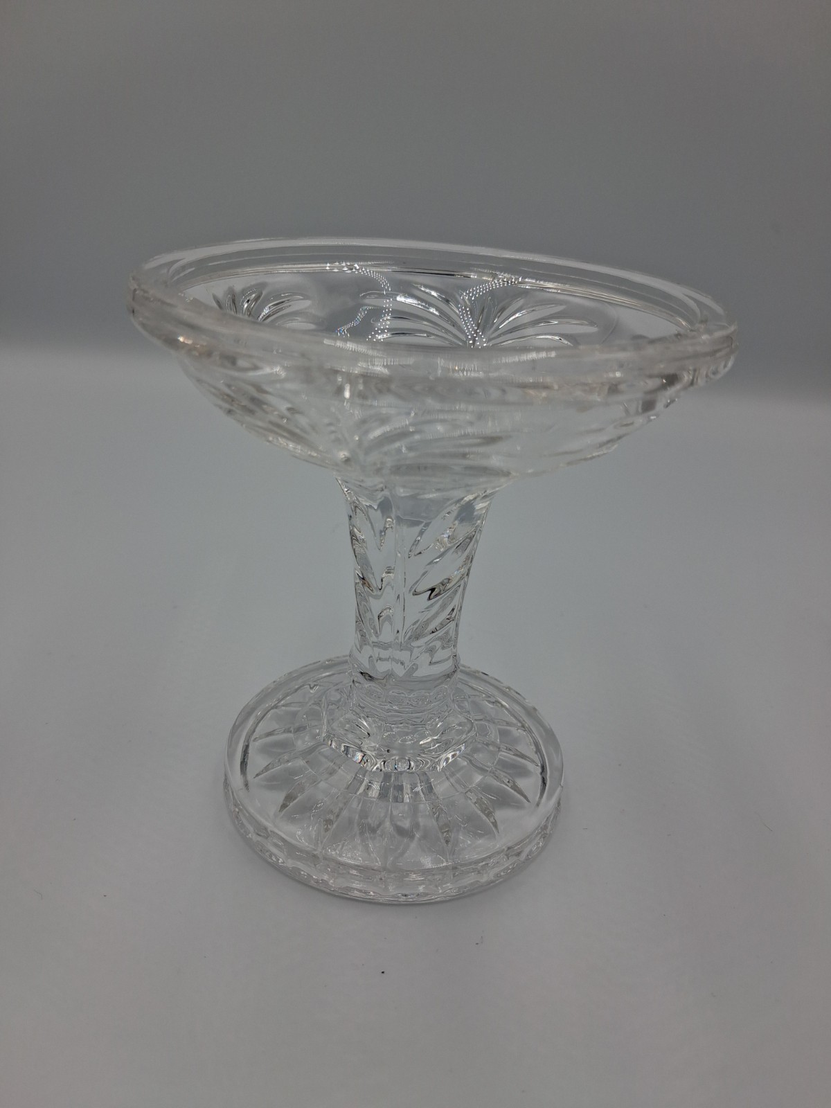 Vintage Fifth Avenue Crystal Portico Fairy Lamp Pedestal \